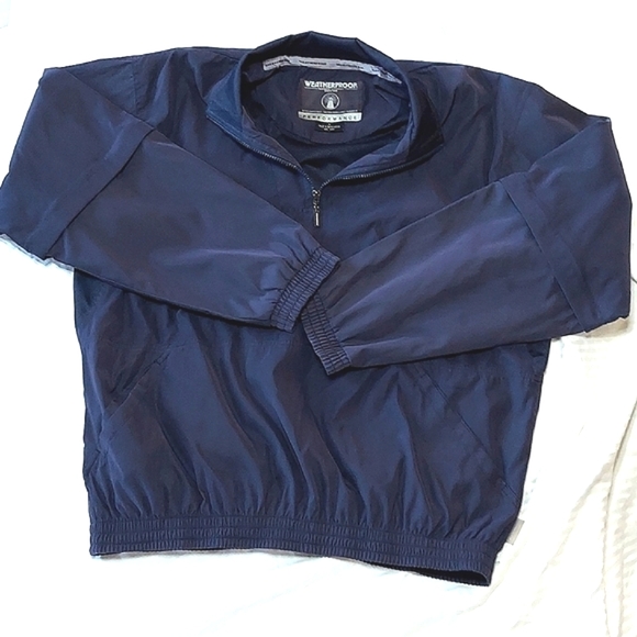 Weatherproof Performance Durable Pullover Dark Blue Large Water Repellant - Picture 1 of 10